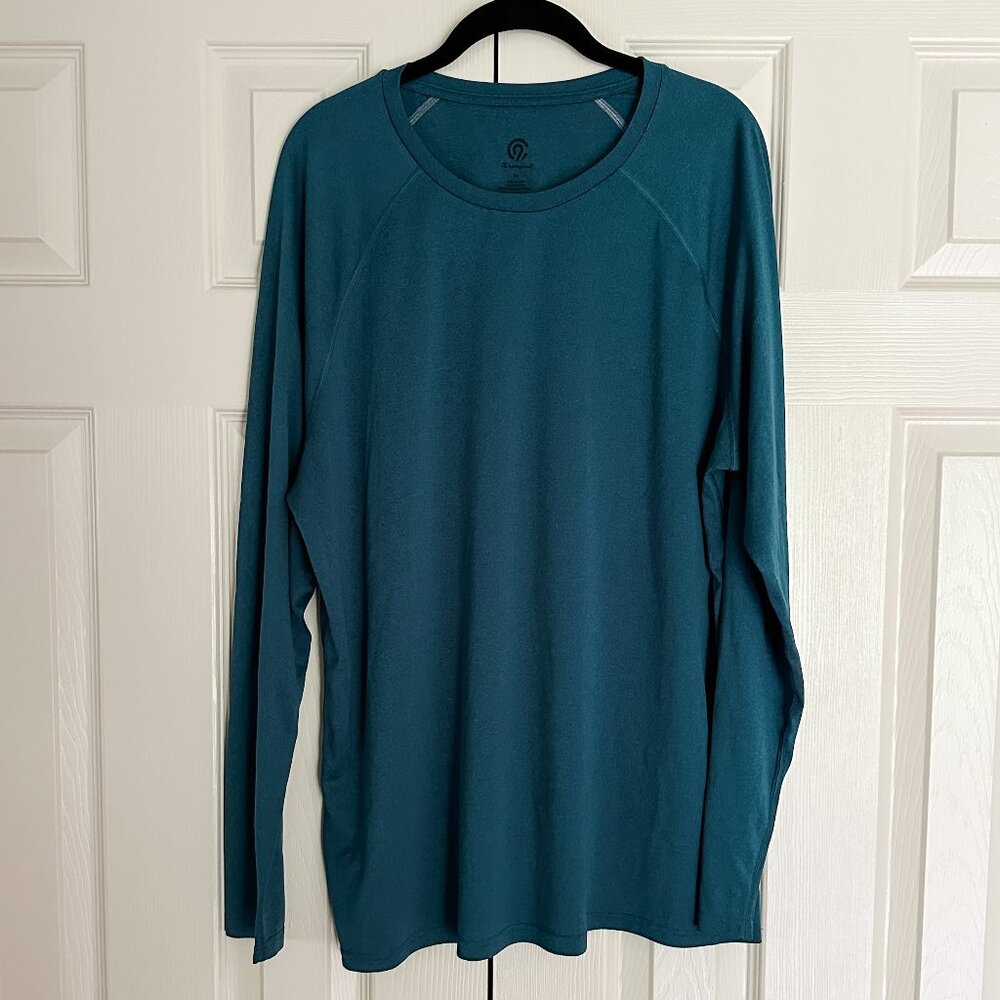 Men's C9 by Champion Long Sleeve Shirt - Blue Size XL